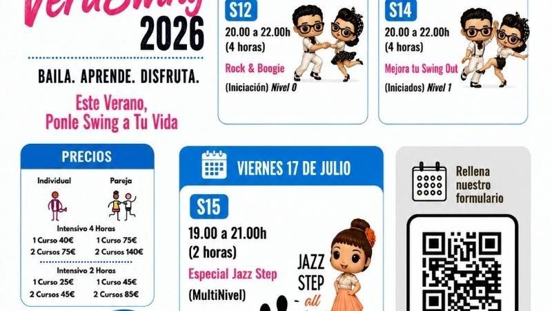 Inscripción Semana 3 Intensivos de VeraSwing
