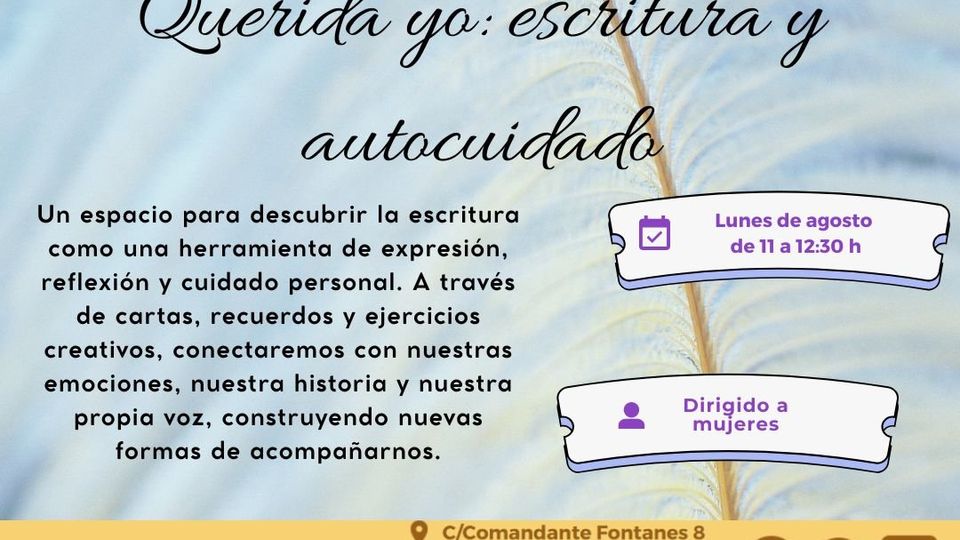 Querida yo: escritura y autocuidado