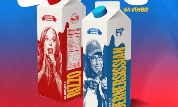 Voy a comprar leche, ya vengo