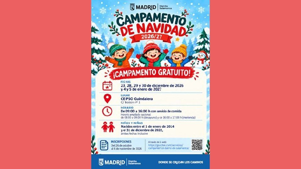 Campamento de navidad en Salamanca