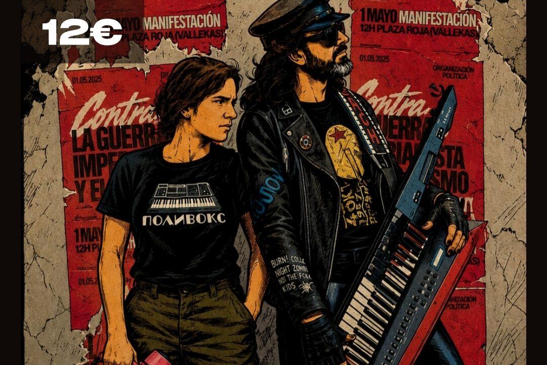 Proletkult! presentan su primer EP Kabinet Crisis - apertura de Chico Puente en Rockville