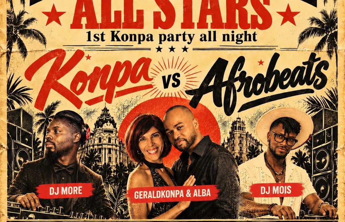 Konpa & Afrobeats nighclub party