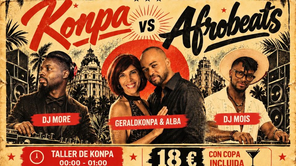 Konpa & Afrobeats nighclub party