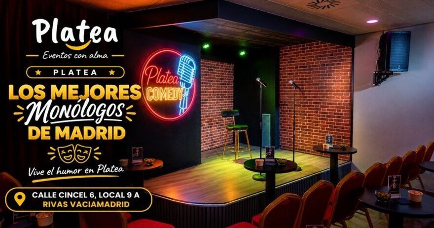 Mejores monólogos de Madrid en Platea Café teatro