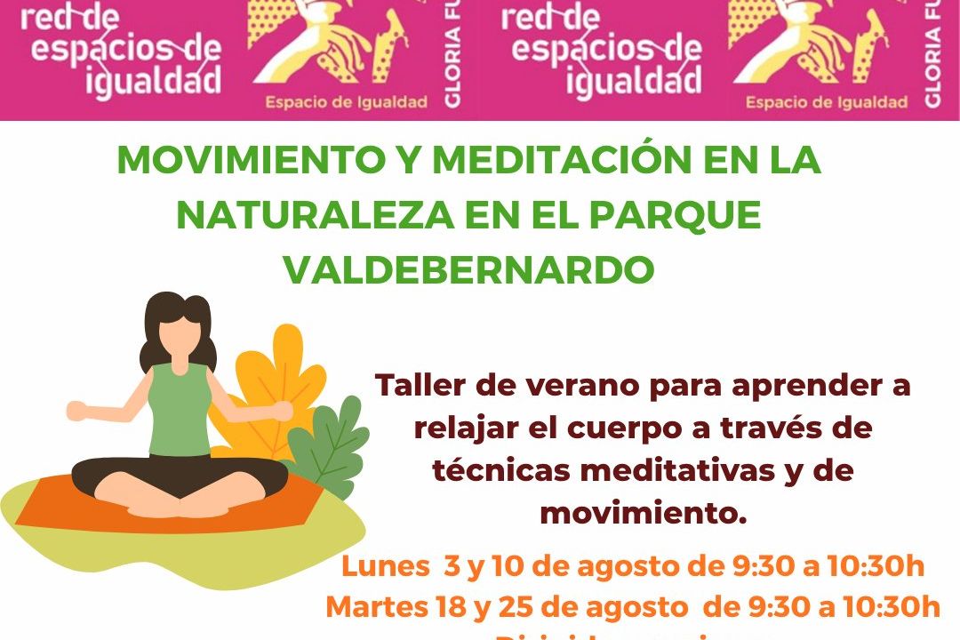 Movimiento y meditación en el Parque Valdebernardo