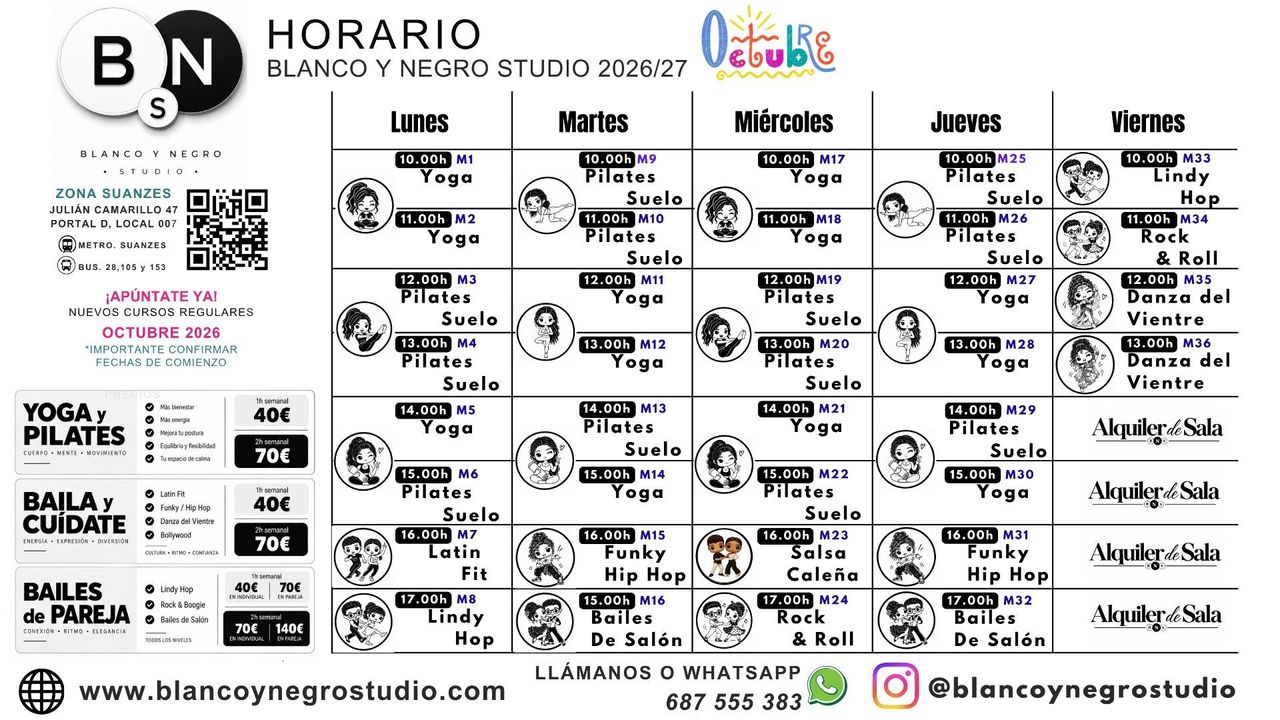 Inscripción a clases regulares