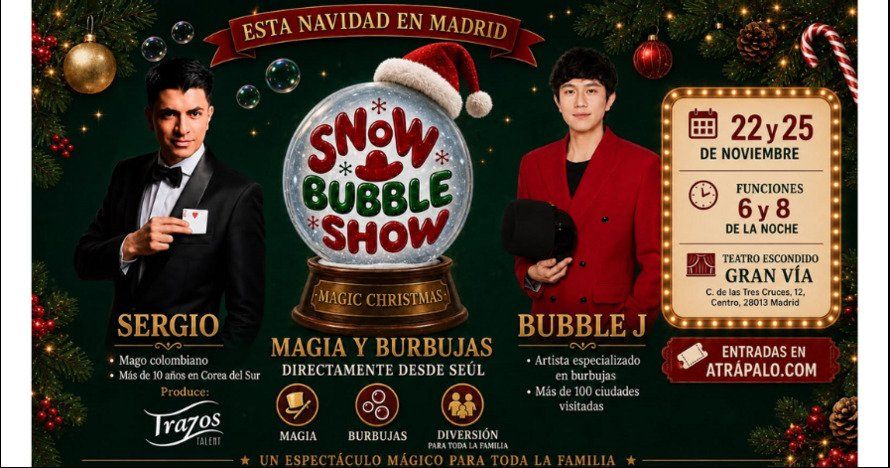 Snow Bubble Show