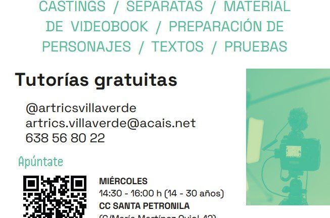 Tutorías sobre artes escénicas