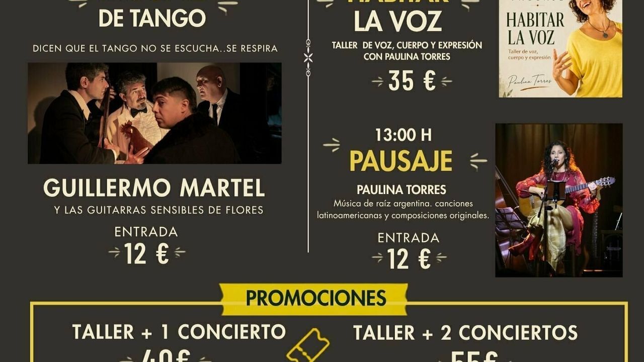 La Itinerante, experiencias tangueras