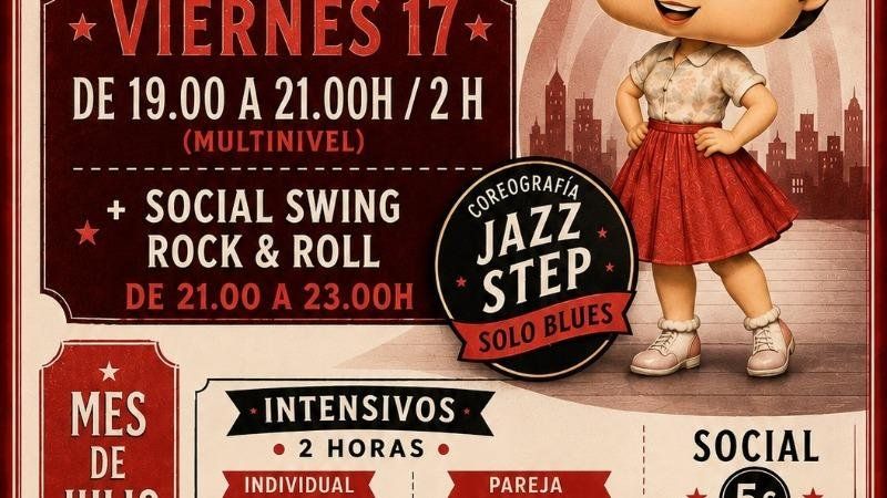 Intensivo Jazz Step Solo Blues + Social