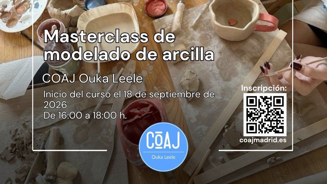 Masterclass de Modelado de Arcilla