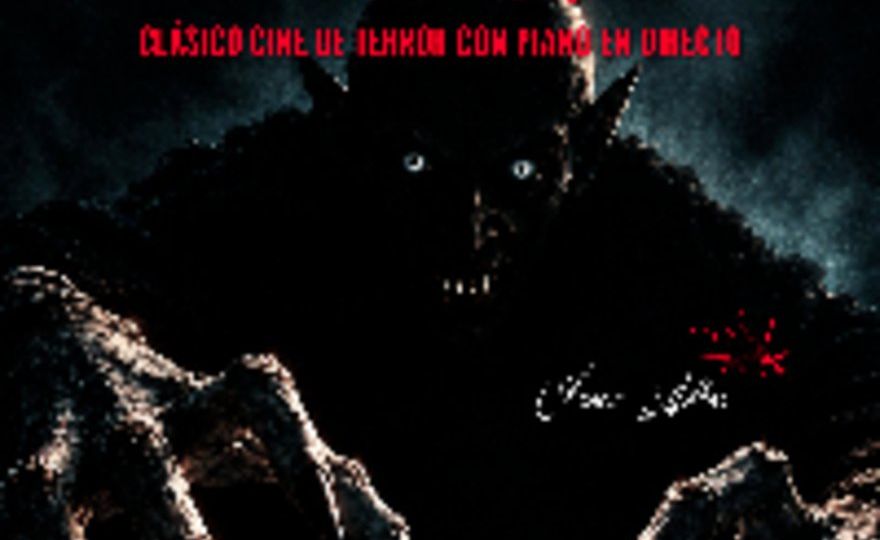 Nosferatu 1922, Cine mudo con piano en directo