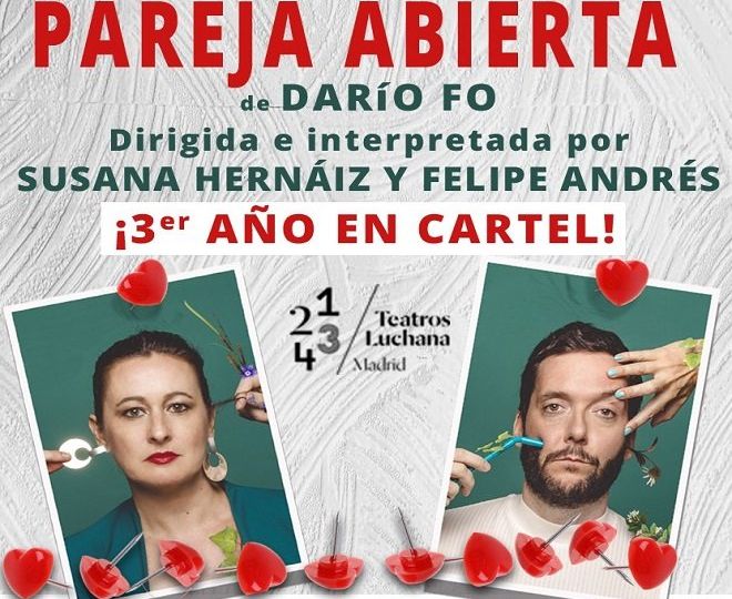 Pareja abierta - La sátira sobre el sexo y el matrimonio de Darío Fo