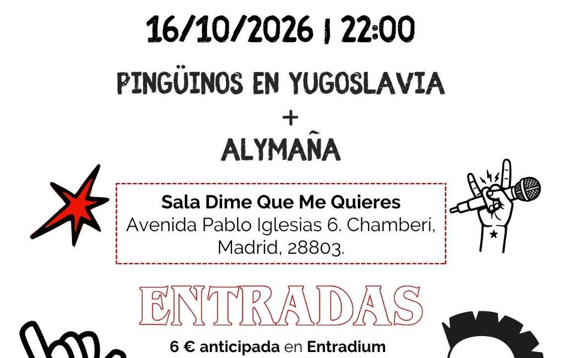 Pingüinos en Yugoslavia + Alymaña