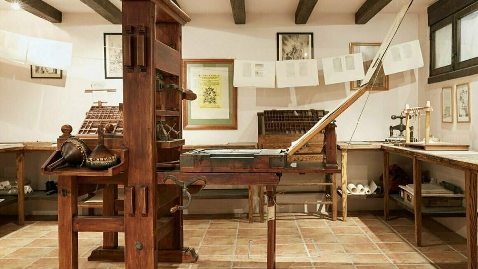 Visita guiada a la imprenta del Quijote