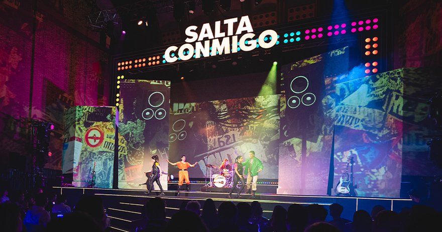 Salta Conmigo, el show musical