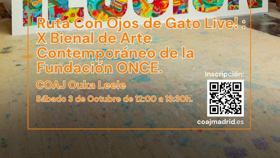 Con ojos de gato: X Bienal de Arte Contemporáneo de la Fundación ONCE