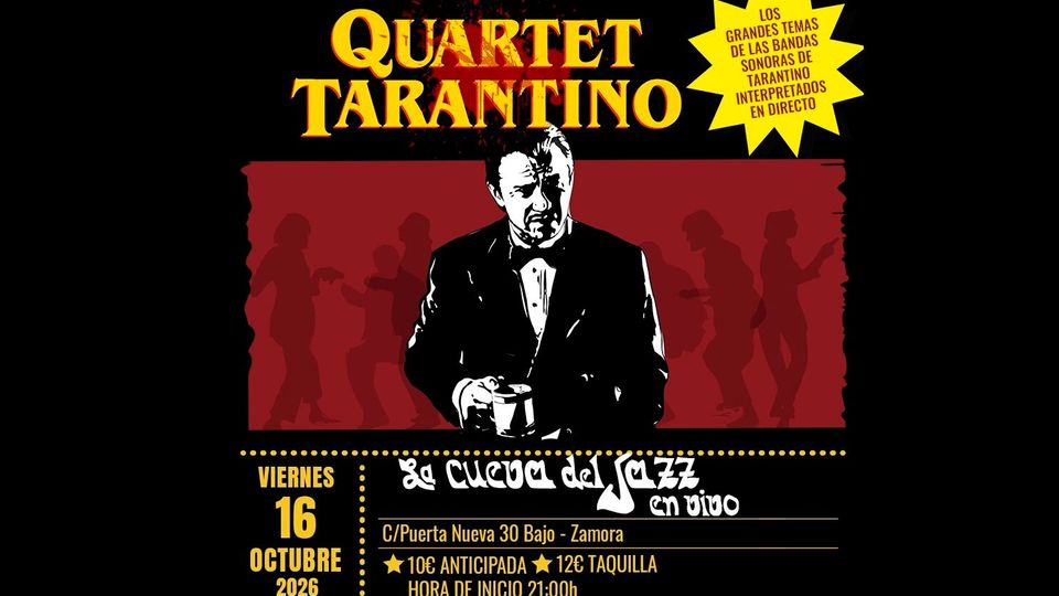 Quartet Tarantino - Noche De Halloween 2026