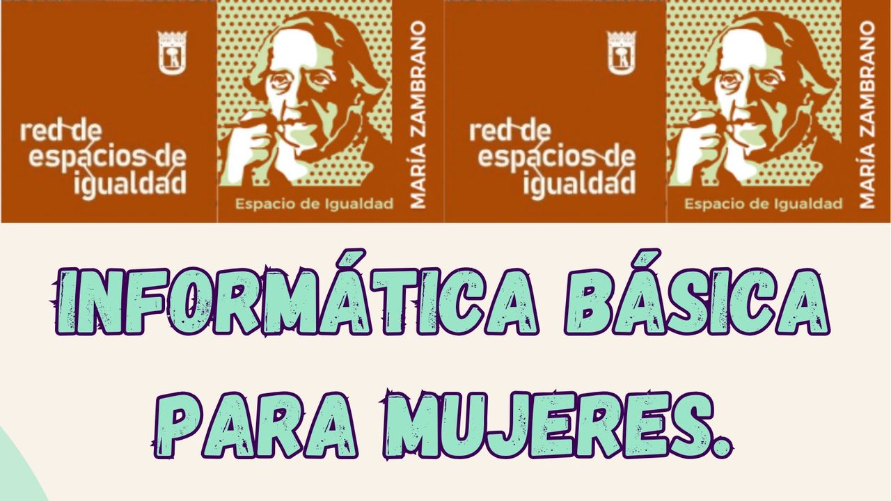 Informática básica para mujeres en el Espacio de Igualdad María Zambrano