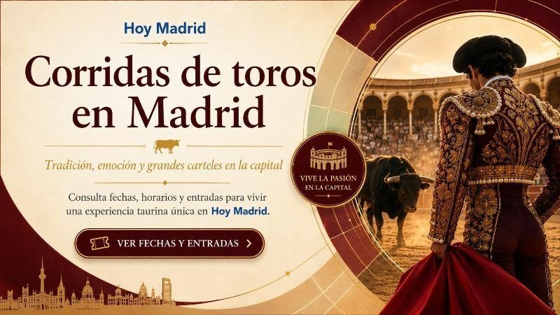 Corrida de toros en Madrid