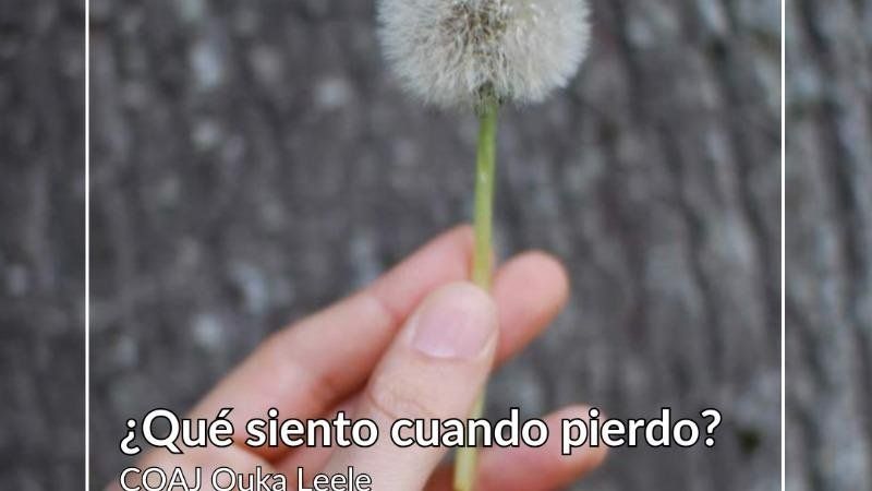 ¿Qué siento cuando pierdo?