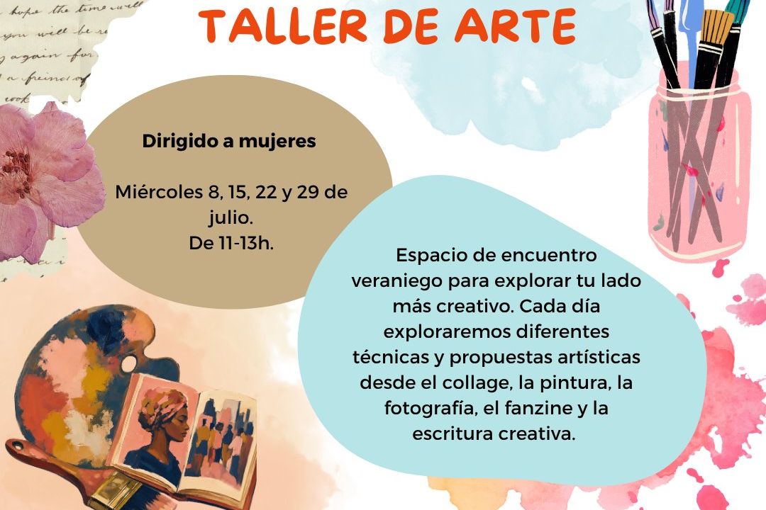 Pinta y colorea: taller de arte