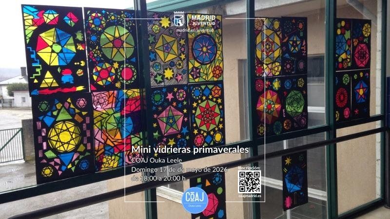 Mini Vidrieras Primaverales