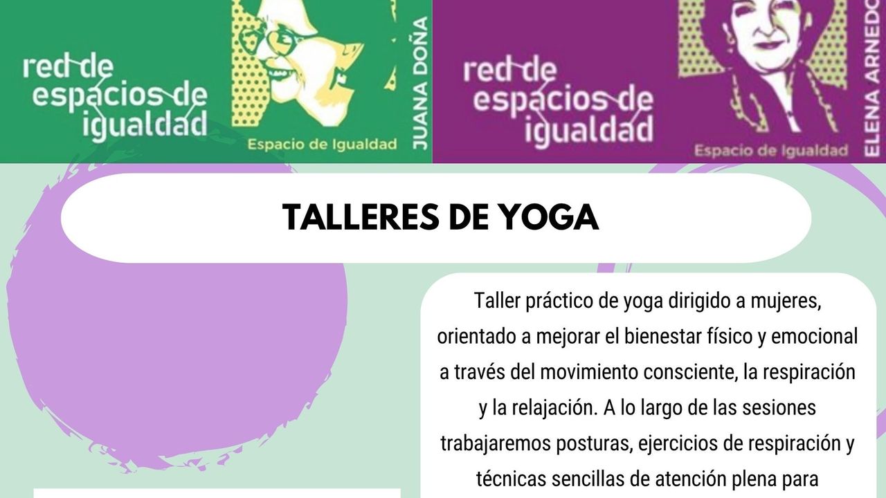 Yoga en el Espacio de Igualdad Juana Doña