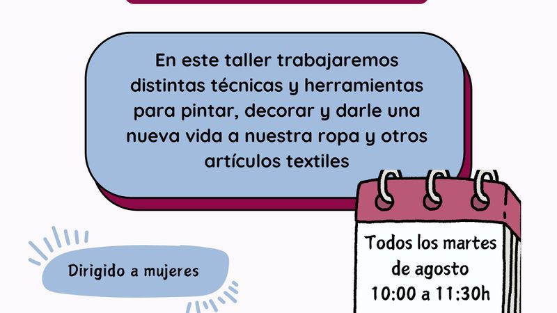 Pintura en textiles [Mujeres Compartiendo Sabiduría]