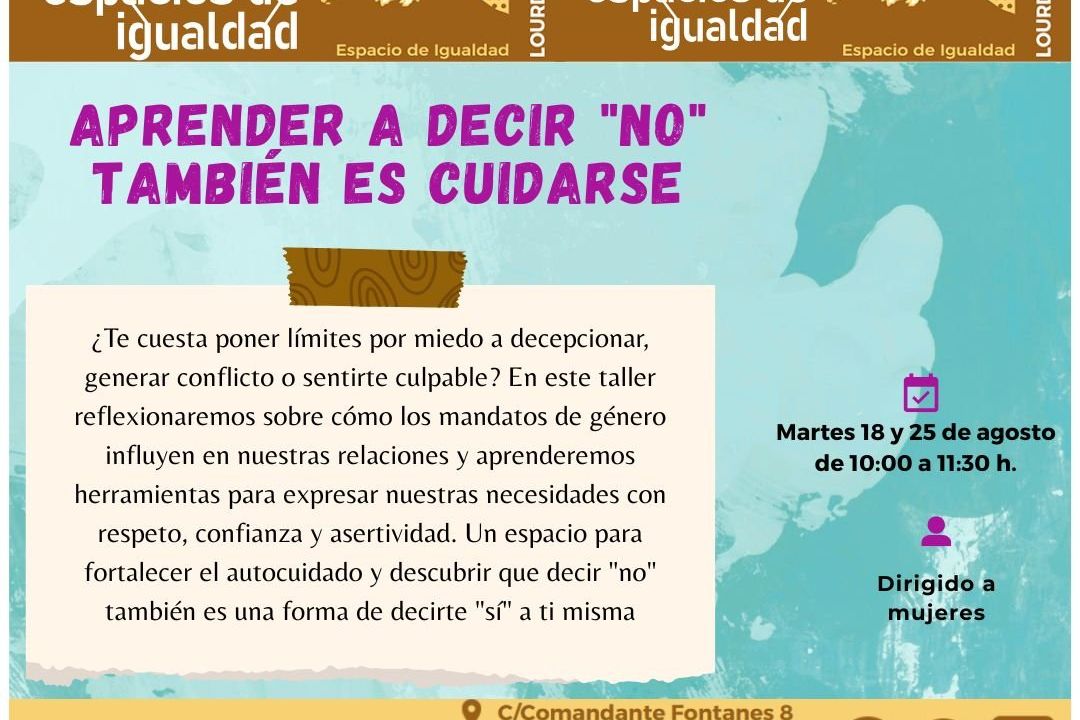 Aprender a decir 'no' también es cuidarse