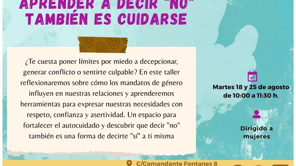 Aprender a decir 'no' también es cuidarse