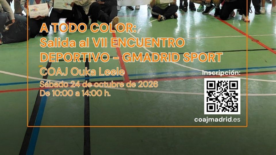 Encuentro Jornada Deportiva - GMadrid Sport A Todo Color