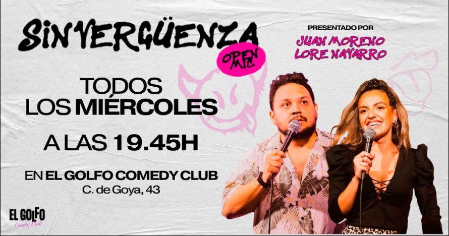 Sinvergüenza Open Mic