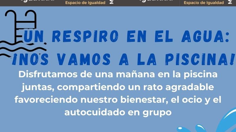 Un respiro en el agua: ¡nos vamos a la piscina!