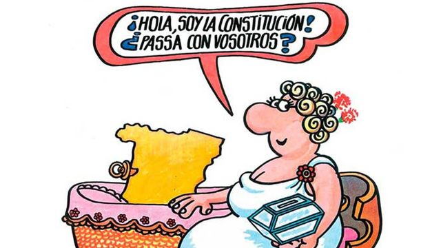 La Constitución por Forges