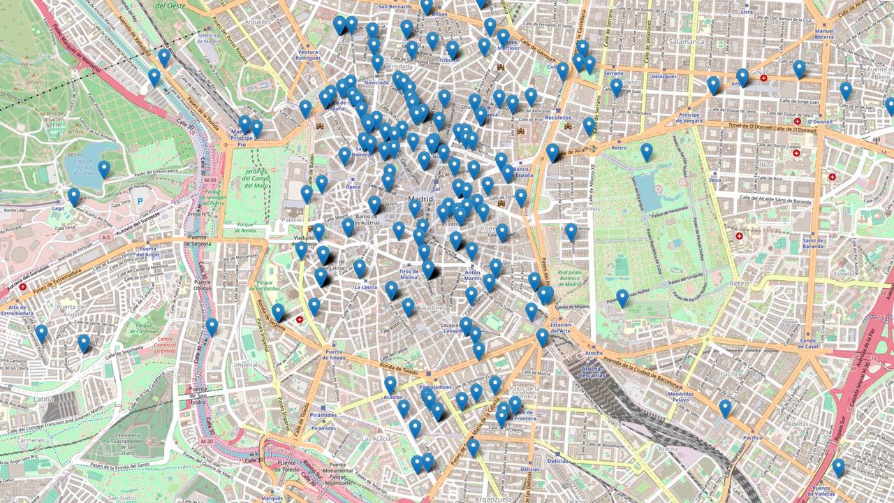 La nueva vista en mapa de Hoy Madrid: organiza tus planes de ocio de manera fácil y rápida
