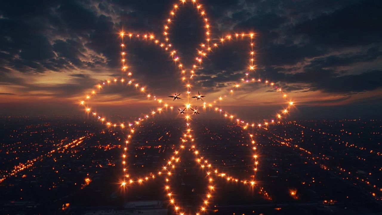 DroneArt Show: la fusión única de drones y música clásica que iluminará Madrid