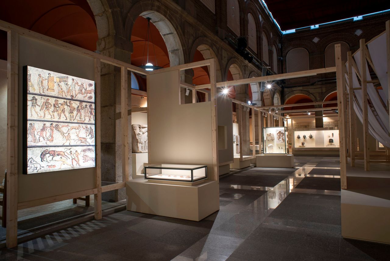 Exposición ¡Hispano! Gladiadores en el Imperio romano. Foto: Comunidad de Madrid