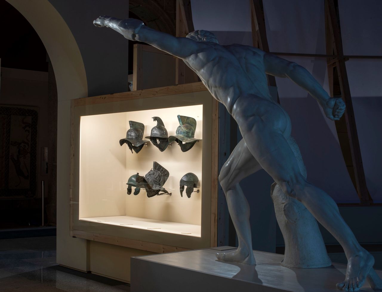 Exposición ¡Hispano! Gladiadores en el Imperio romano. Foto: Comunidad de Madrid