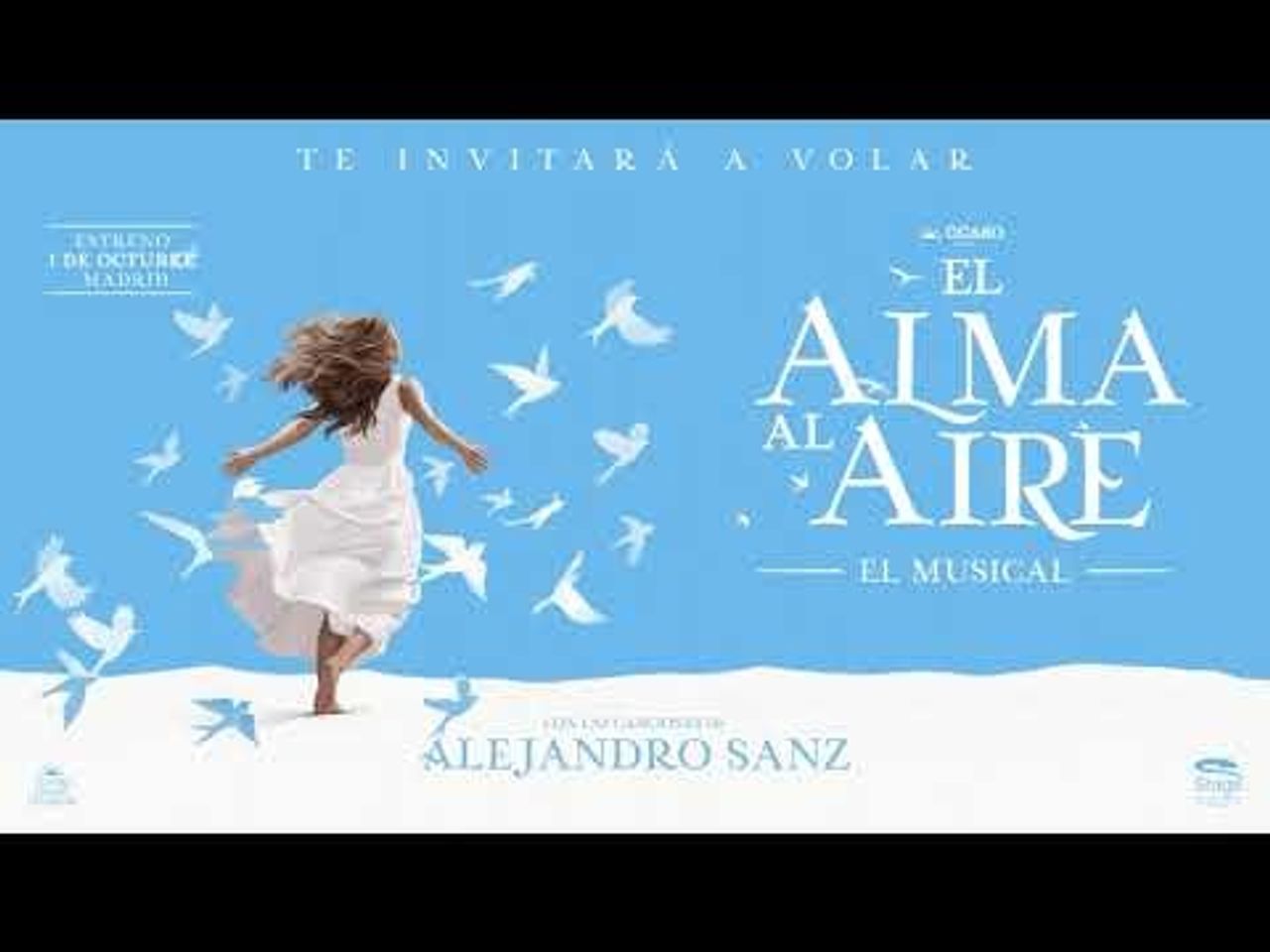 Cartel "El Alma al Aire" el musical. Foto: Stage.