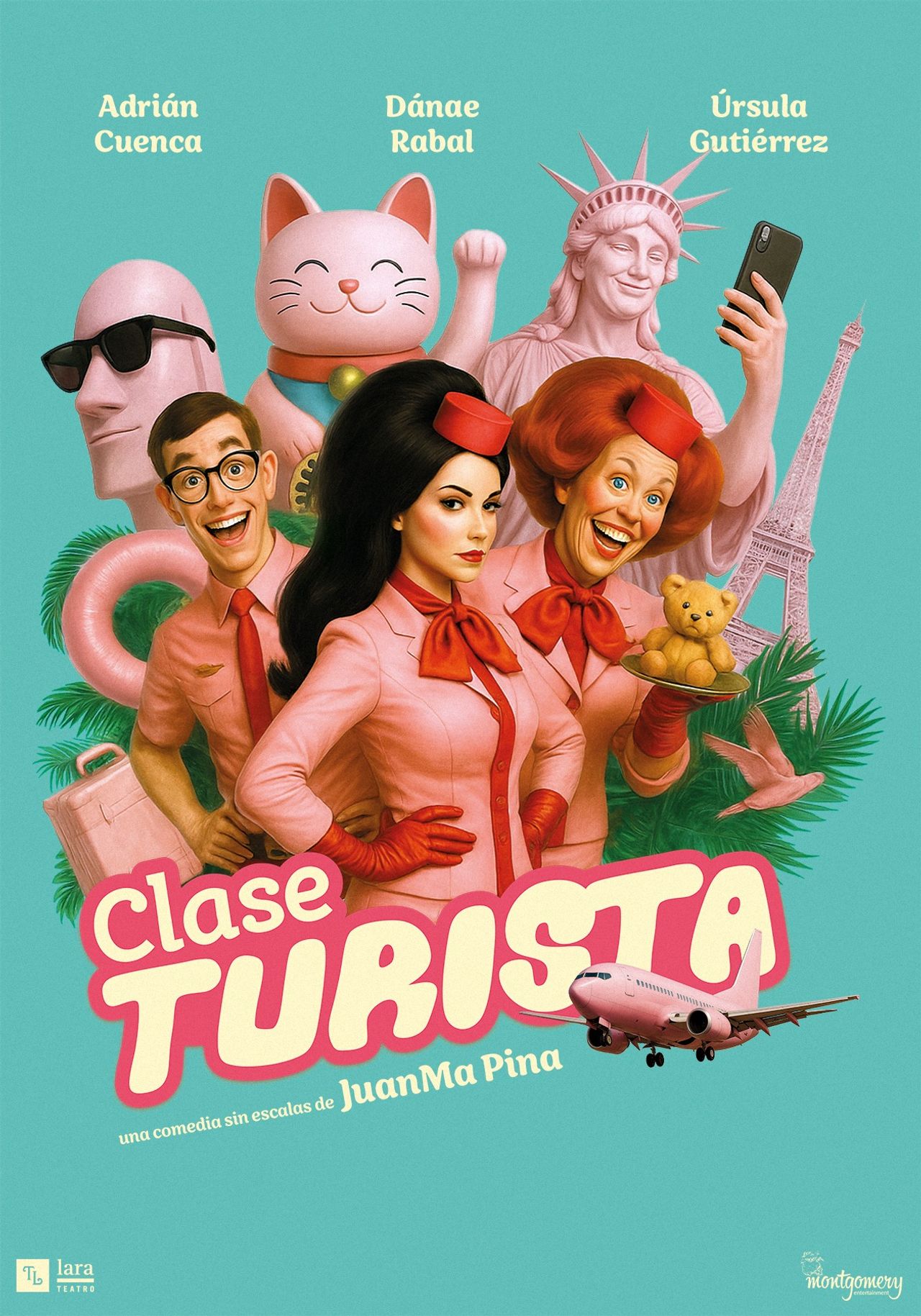 Cartel Clase Turista. Foto: Teatro Lara.