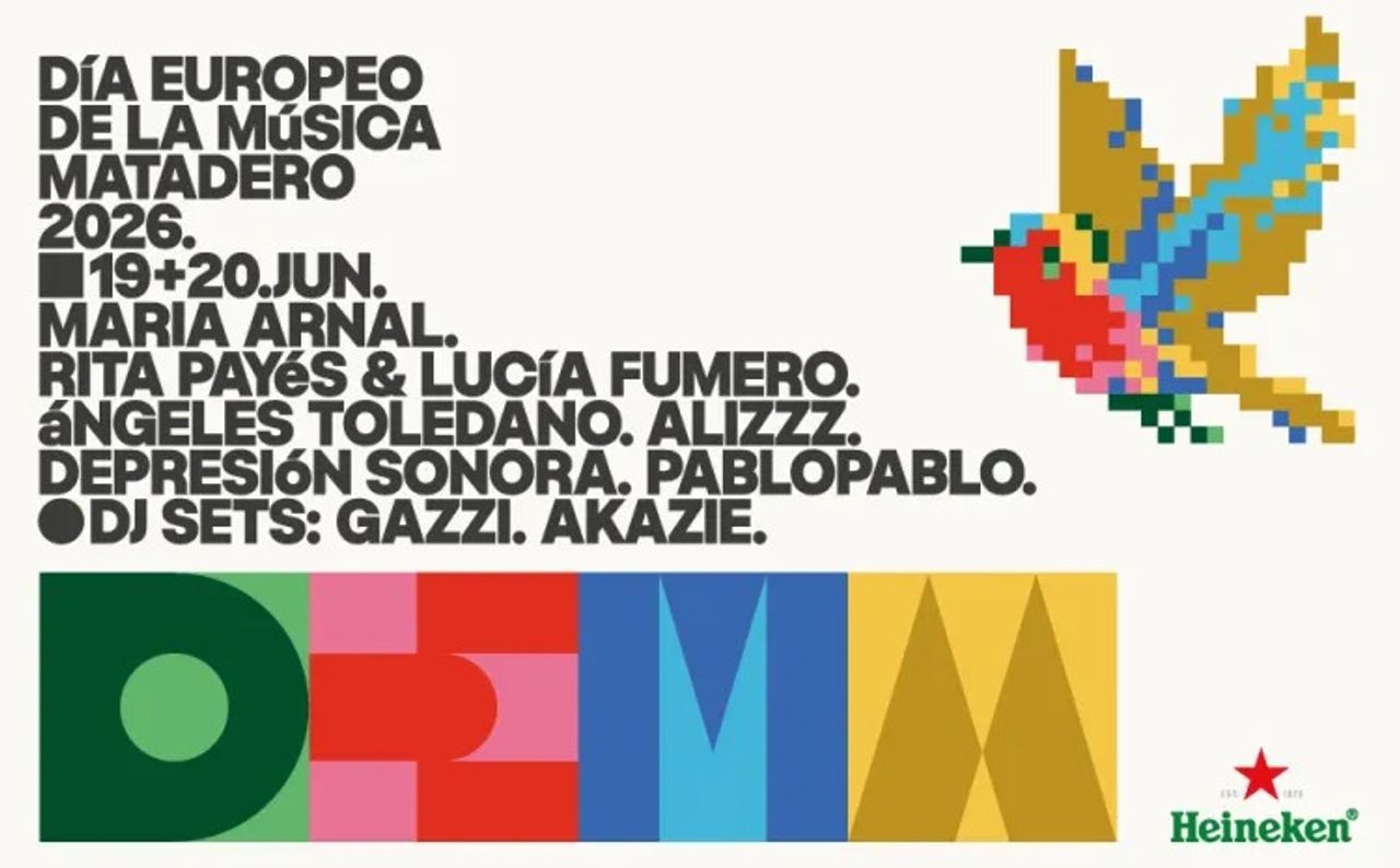 Cartel DEMM26. Foto: Matadero Madrid.
