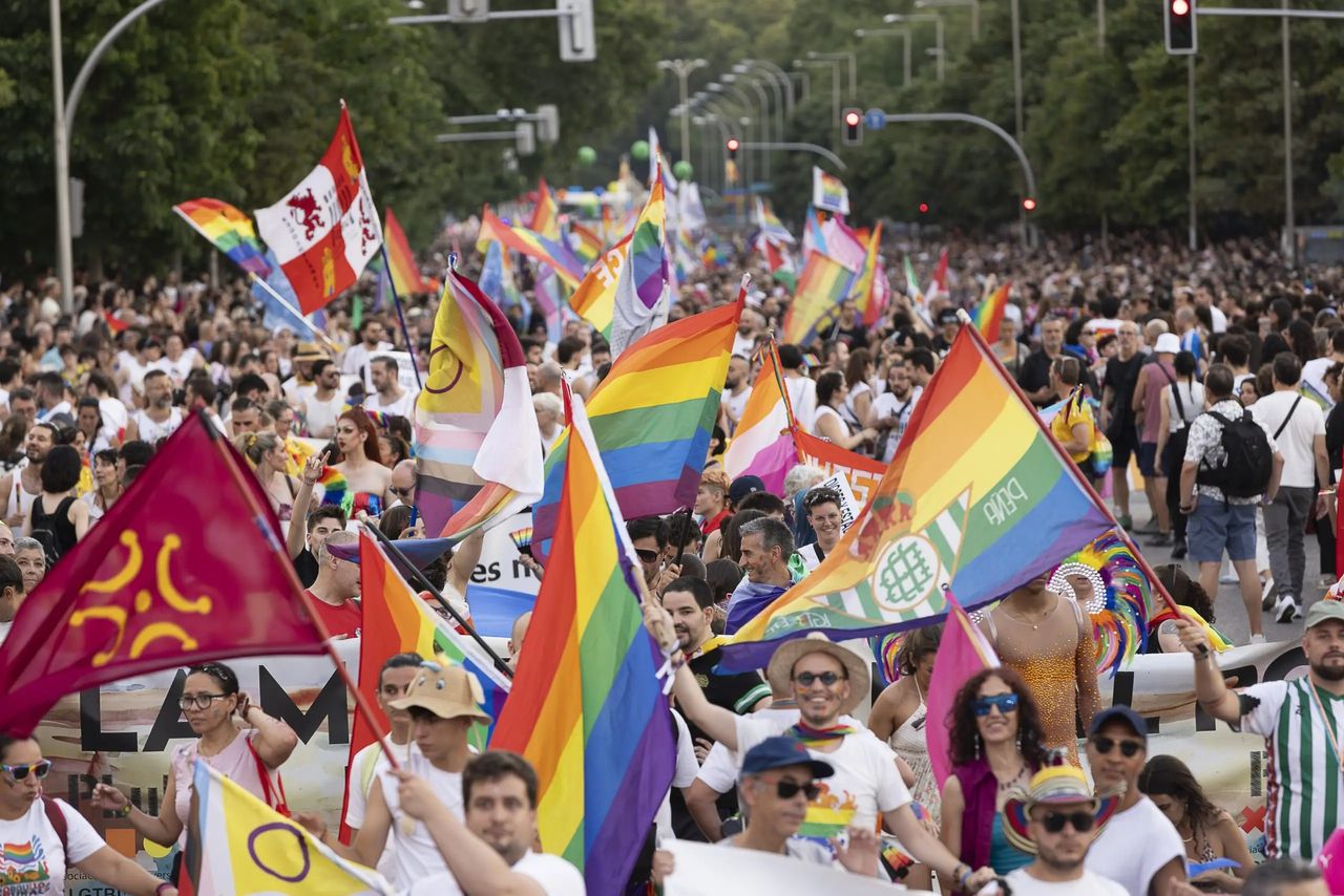 Manifestación. Foto: Madrid Orgullo.