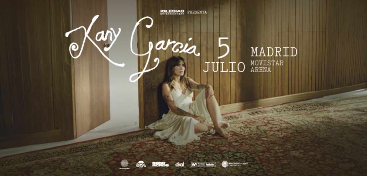 Cartel concierto 5 julio. Foto: Movistar Arena.