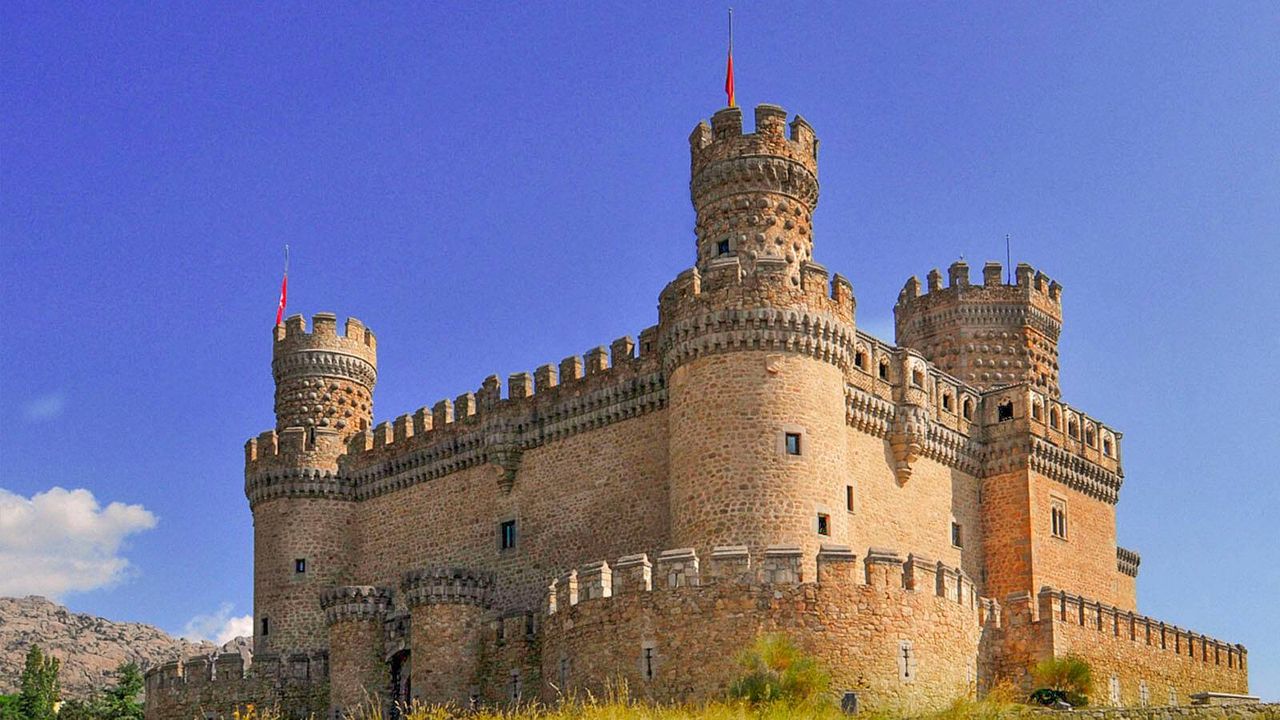 Castillo de los Mendoza en Manzanares el Real