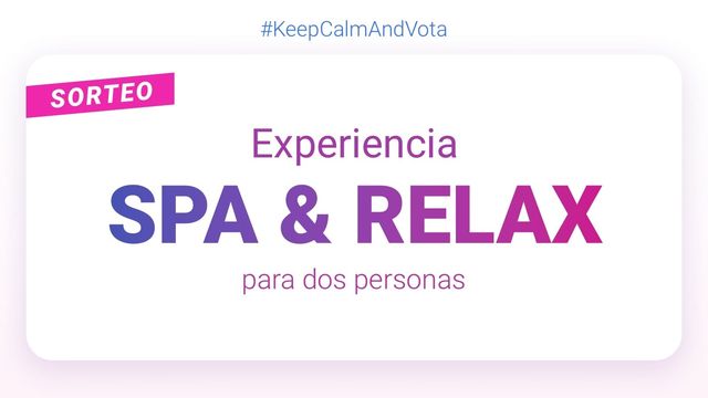 [Finalizado] Sorteo de una experiencia SPA & RELAX para dos personas