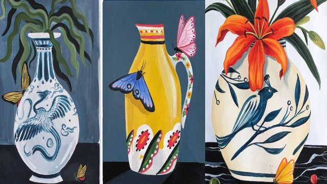 Los bodegones de la mano de Mercedes Bellido en «De barro y aire»