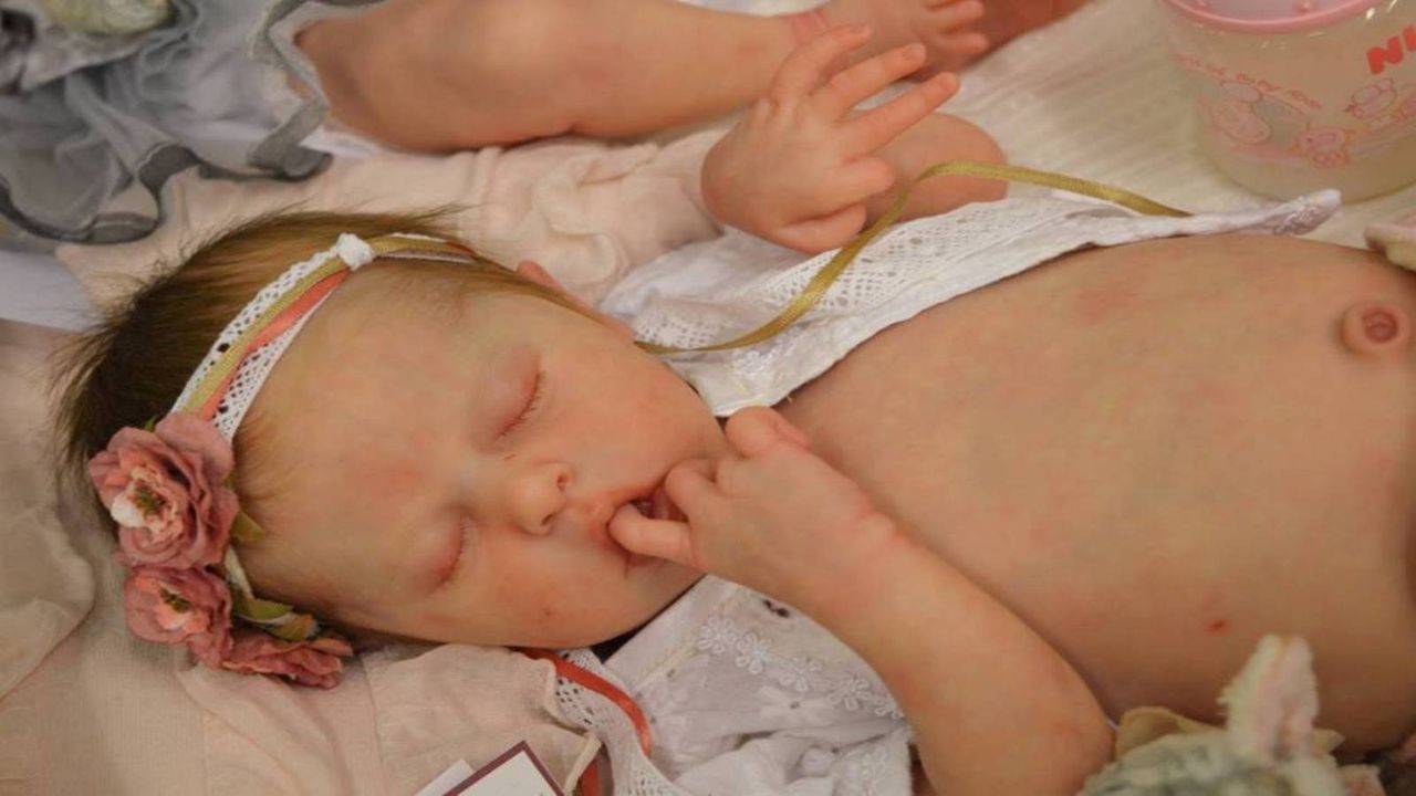 Exhibición de muñecos reborn en Madrid