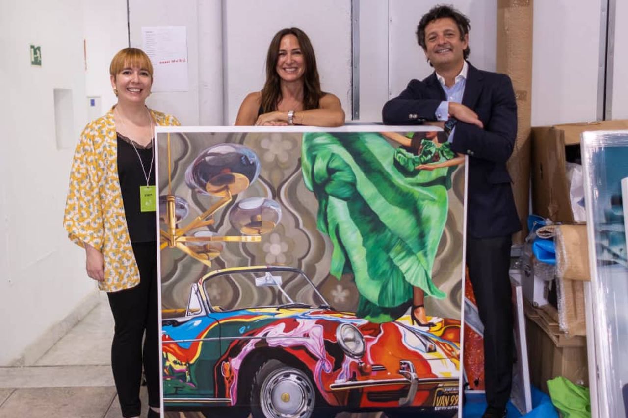 JUSTMAD abre sus puertas al arte emergente de América y Europa. Foto: JUSTMAD