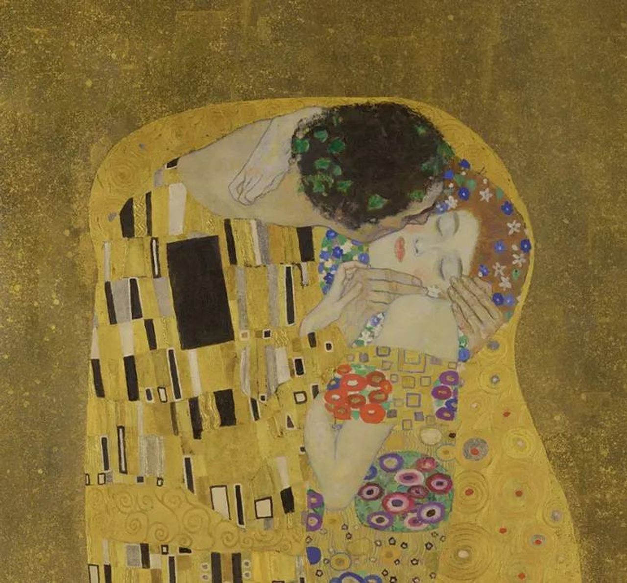 Obra El Beso de KLIMT. Foto: MAD